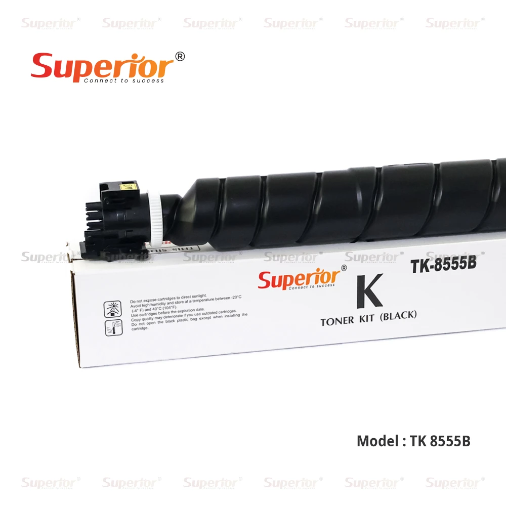Superior TK-8555 Black High Yield Compatible Toner Cartridge for Kyocera TASKalfa 5054ci 6054ci 7054ci