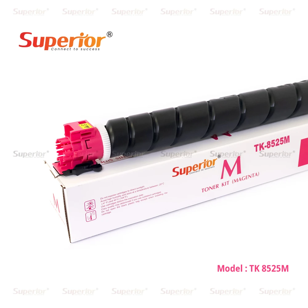 Superior TK-8525 Magenta High Yield Compatible Toner Cartridge for Kyocera TASKalfa 4052ci / 4053ci
