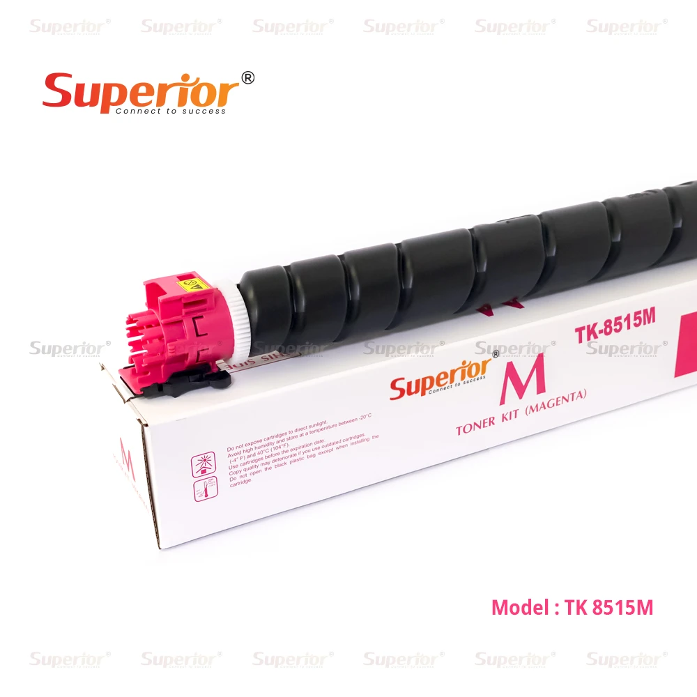 Superior TK-8515 Magenta High Yield Compatible Toner Cartridge – For Kyocera TASKalfa 5052ci, 5053ci, 6052ci, and 6053ci Printers