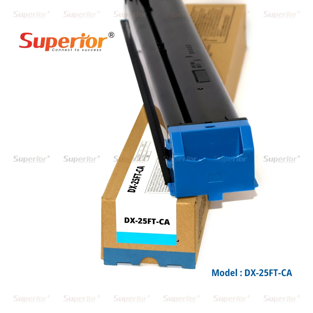 Superior DX-25C Cyan Compatible Toner Cartridge – Replacement for Sharp DX-25FT & DX-25GT – For Sharp DX-2000 / 2000N / 2000U / 2500 / 2500N / 2500U