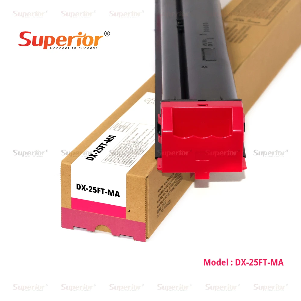 Superior DX-25M Magenta Compatible Toner Cartridge – Replacement for Sharp DX-25FT & DX-25GT – For Sharp DX-2000 / 2000N / 2000U / 2500 / 2500N / 2500U