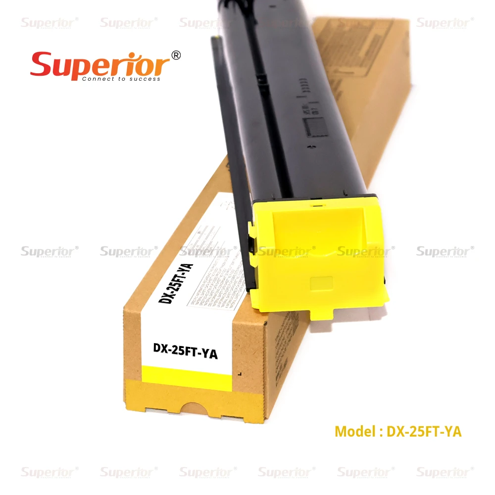 Superior DX-25Y Yellow Compatible Toner Cartridge – Replacement for Sharp DX-25FT & DX-25GT – For Sharp DX-2000 / 2000N / 2000U / 2500 / 2500N / 2500U