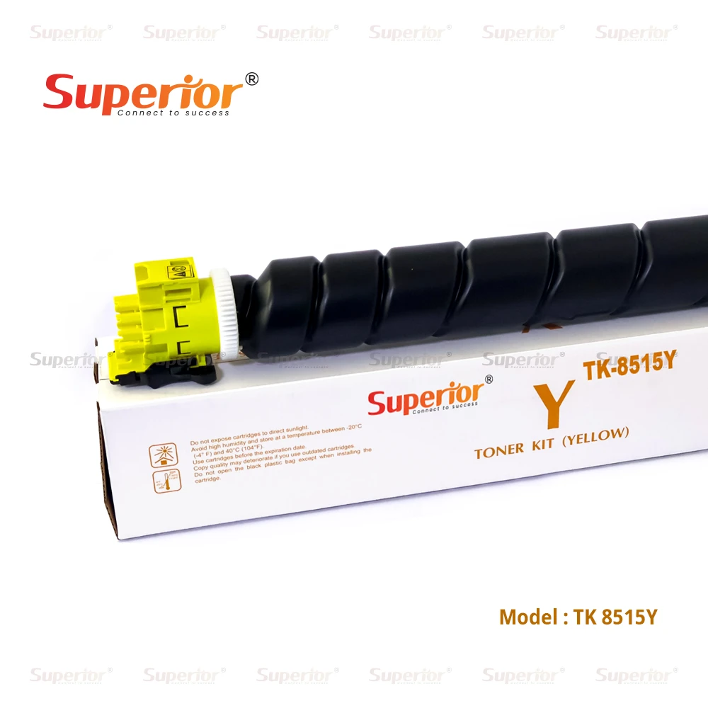 Superior TK-8515 Yellow High Yield Compatible Toner Cartridge – For Kyocera TASKalfa 5052ci, 5053ci, 6052ci, and 6053ci Printers